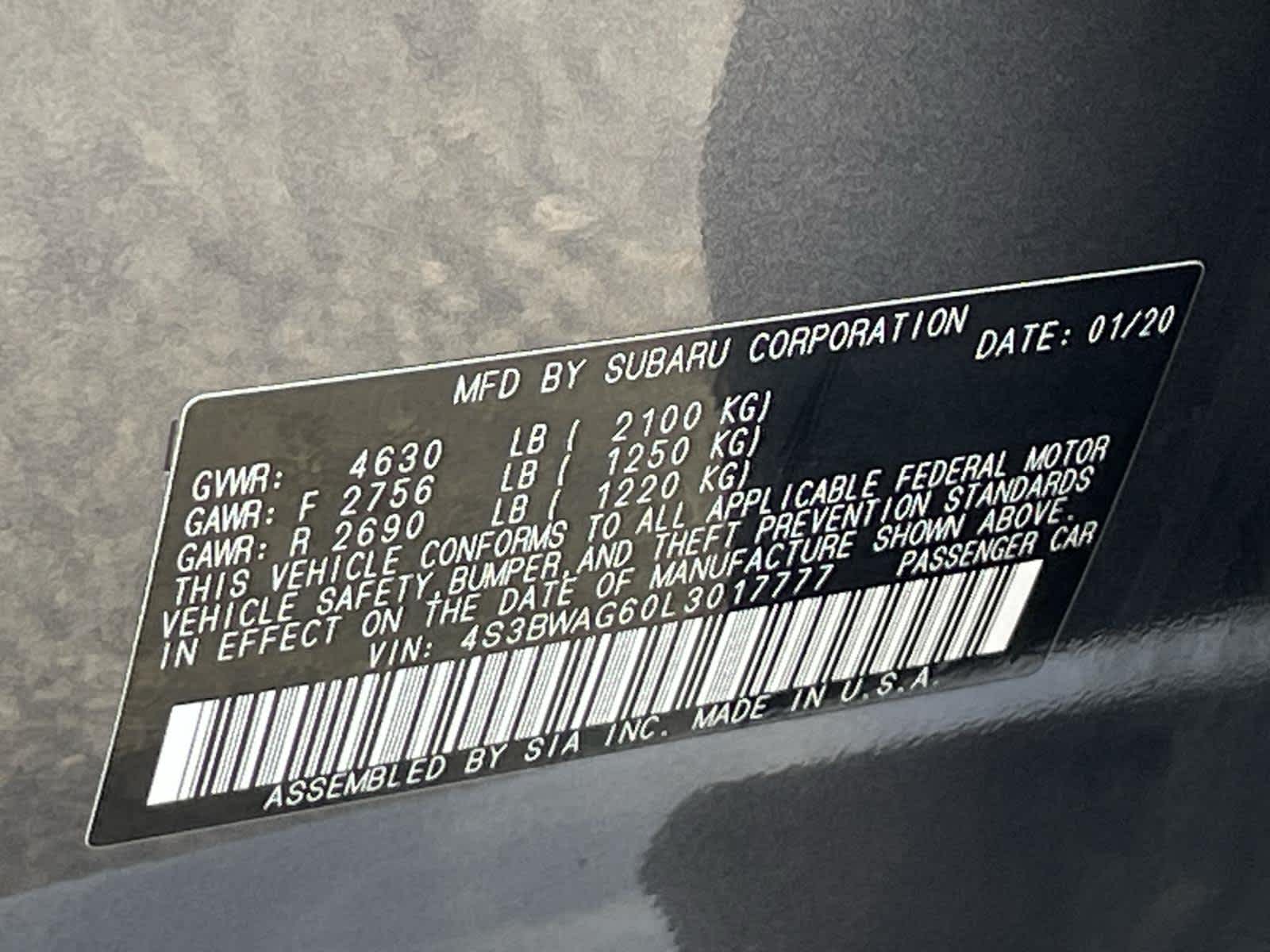 Thumbnail: 2020 Subaru Legacy - 34