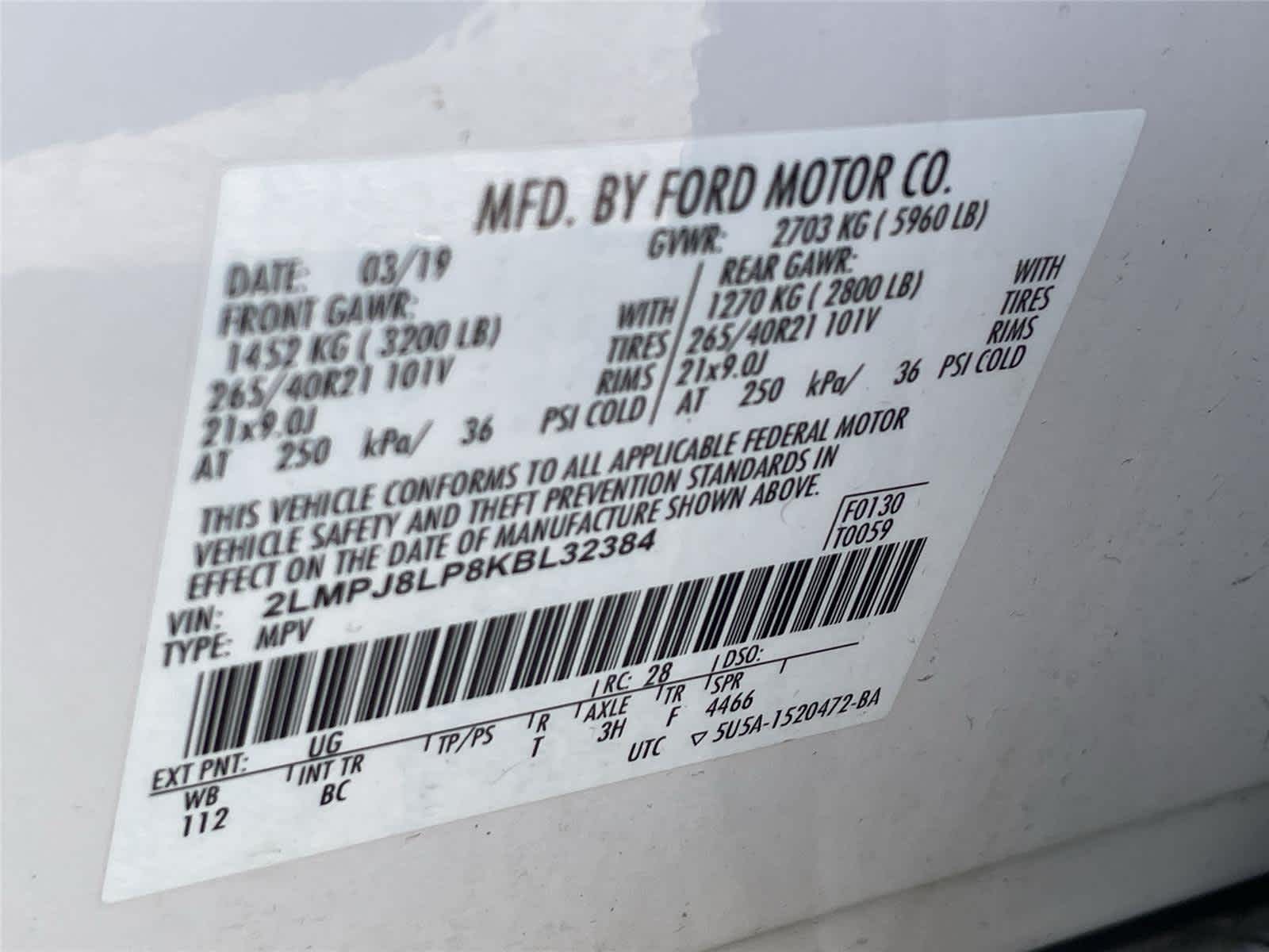 Thumbnail: 2019 Lincoln Nautilus - 34