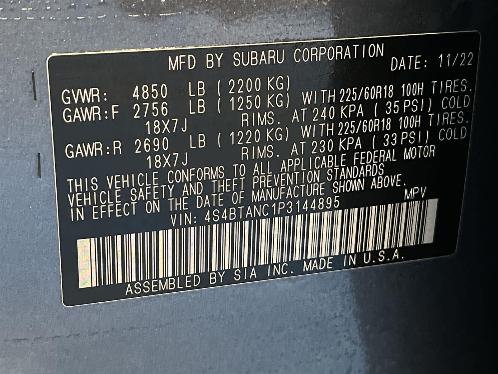 Thumbnail: 2023 Subaru Outback - 34