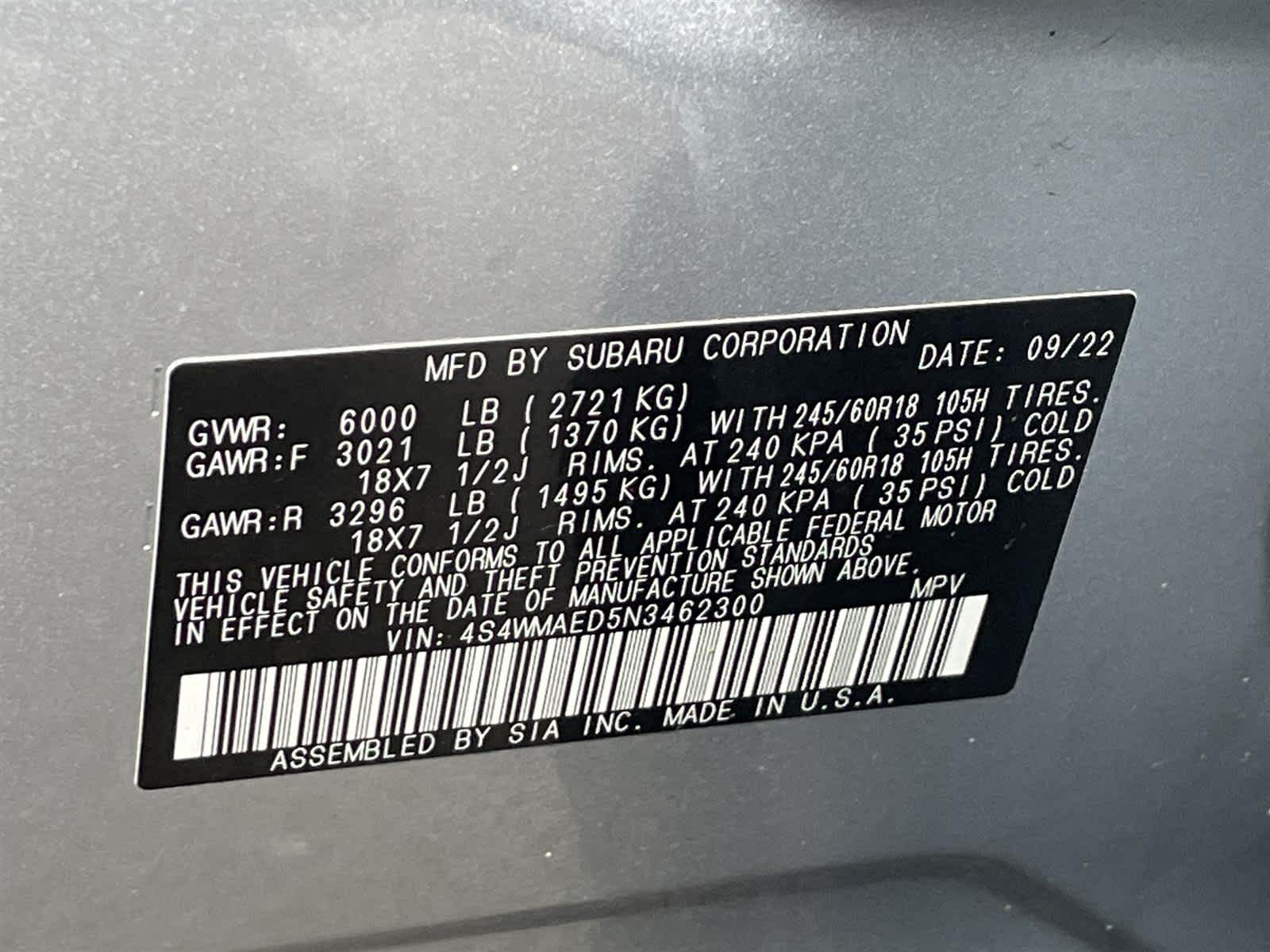 Thumbnail: 2022 Subaru Ascent - 34