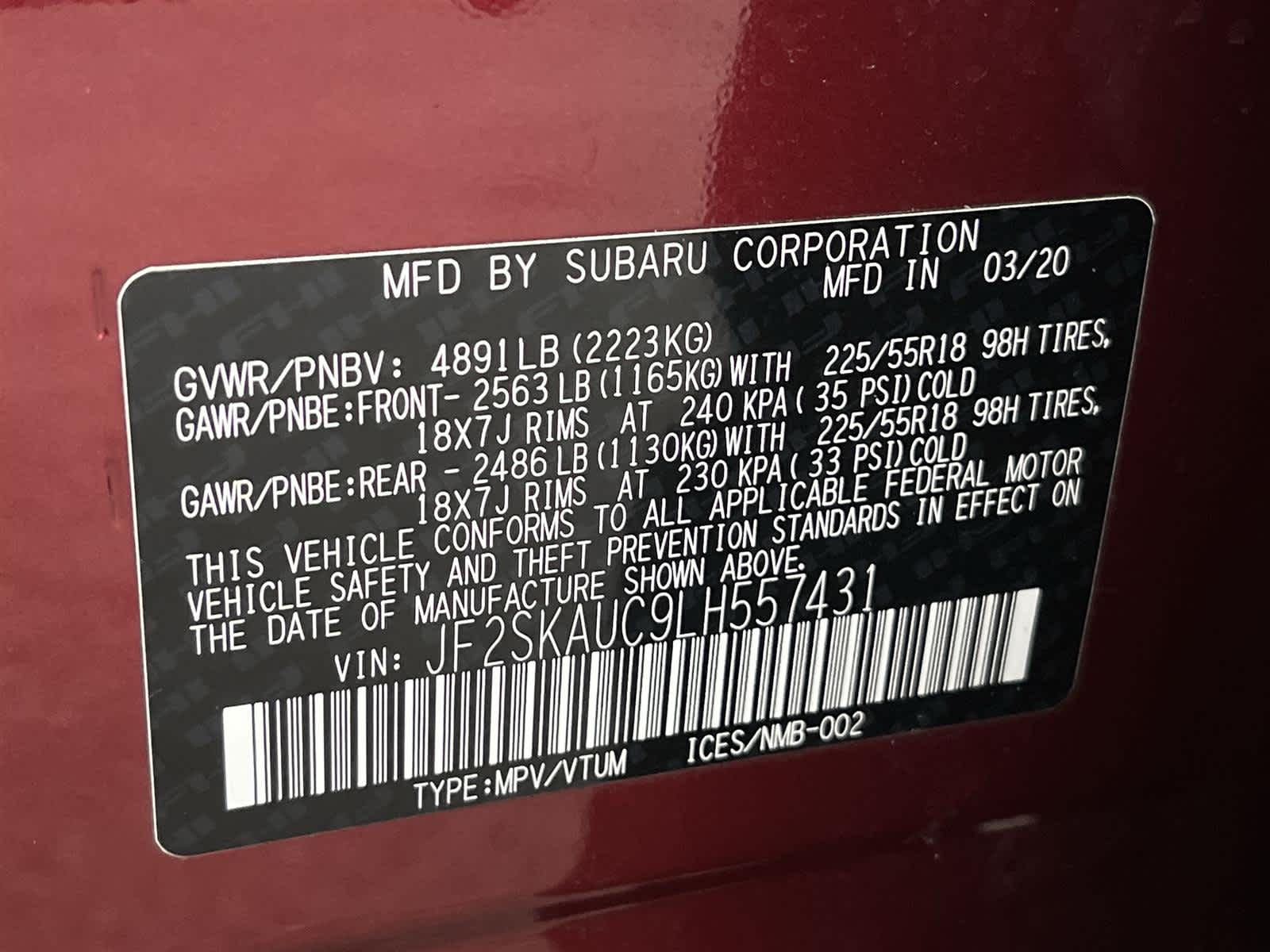 Thumbnail: 2020 Subaru Forester - 33