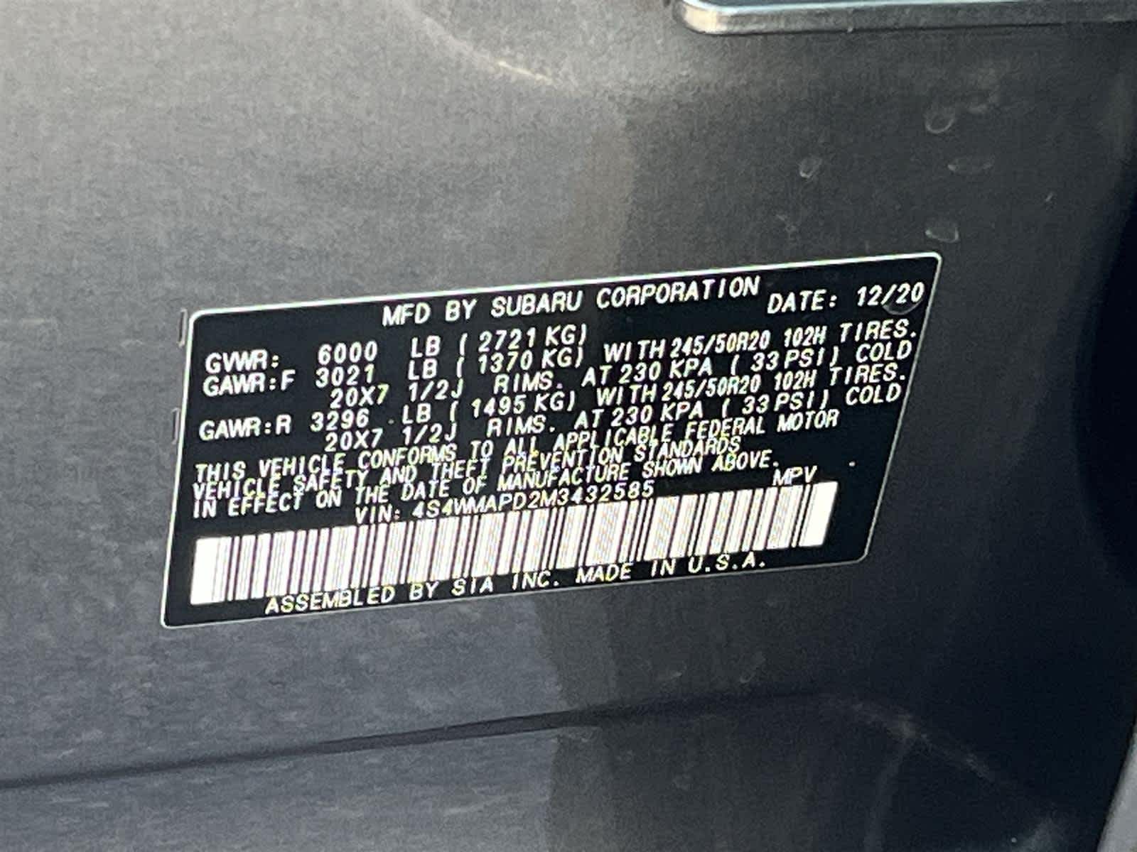 Thumbnail: 2021 Subaru Ascent - 36