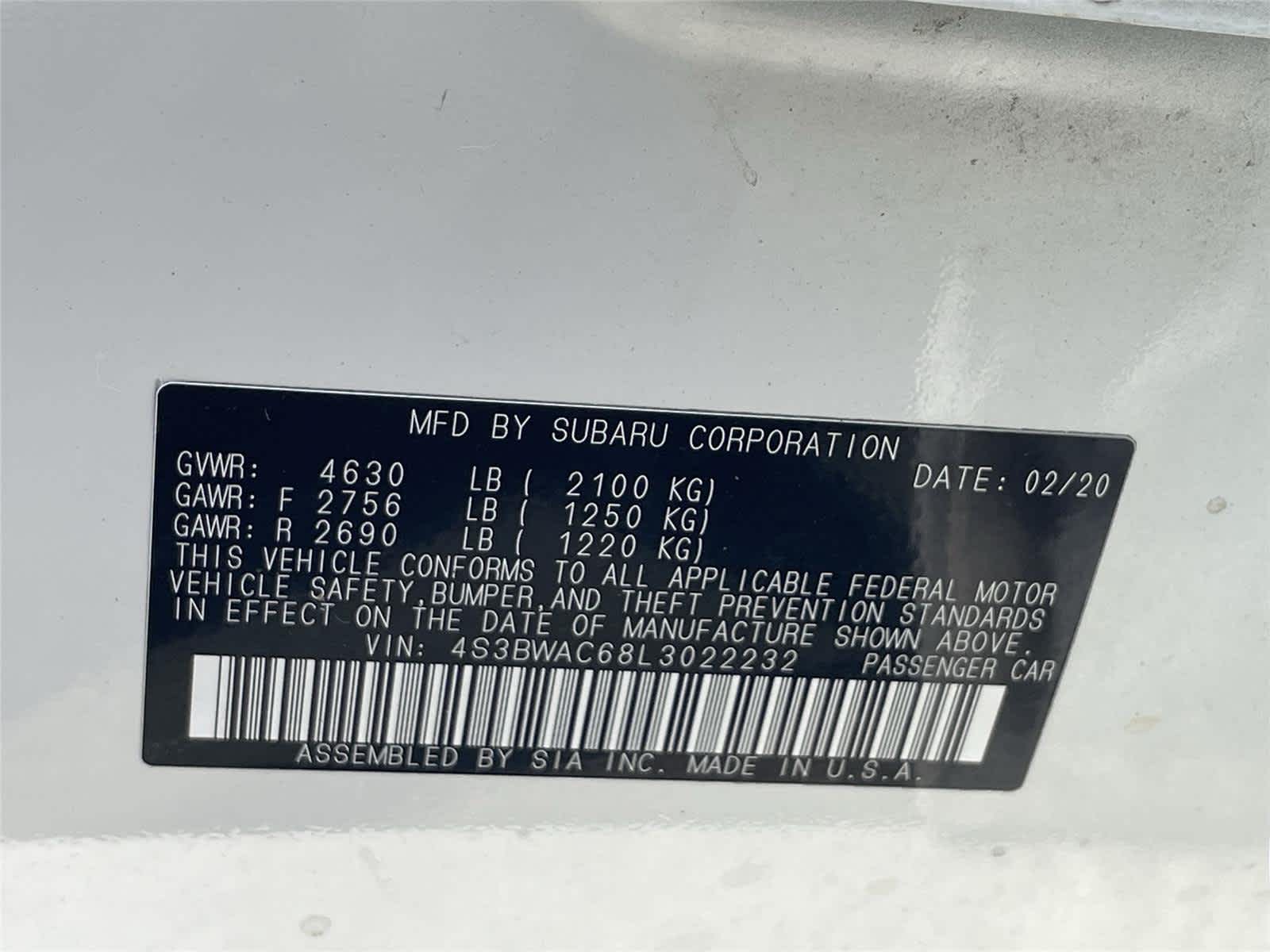 Thumbnail: 2020 Subaru Legacy - 31