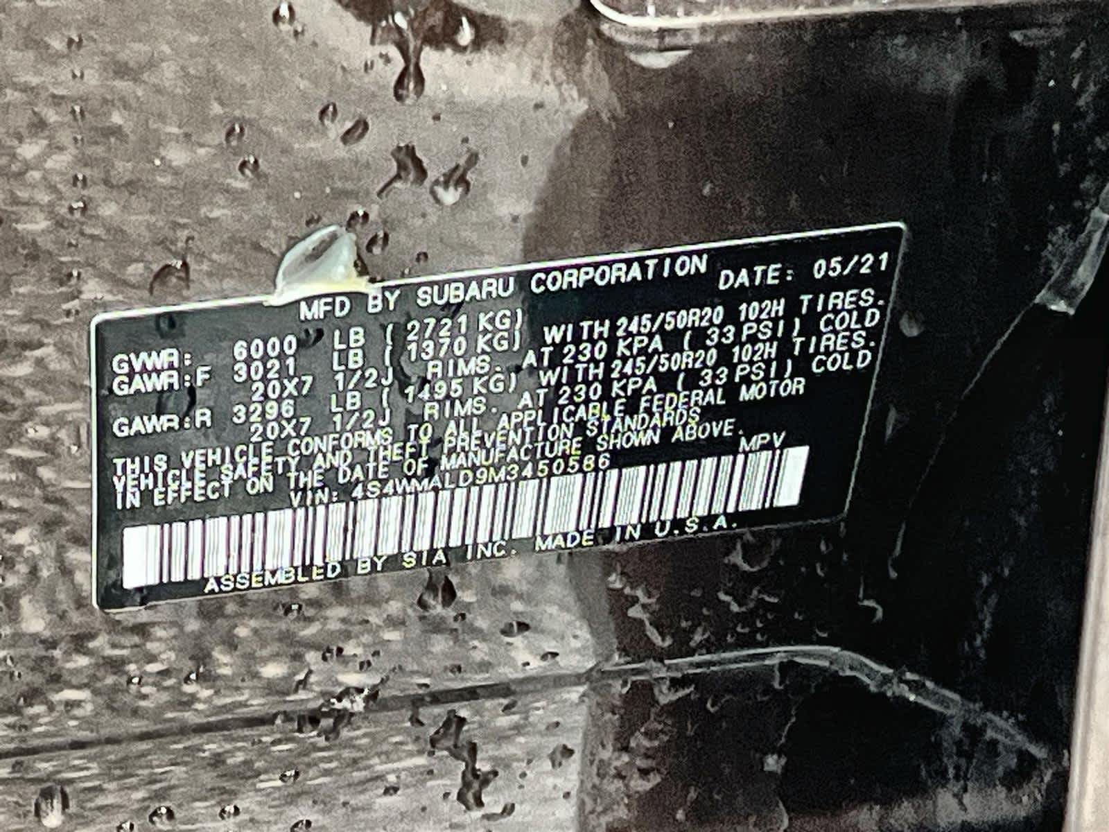 Thumbnail: 2021 Subaru Ascent - 36