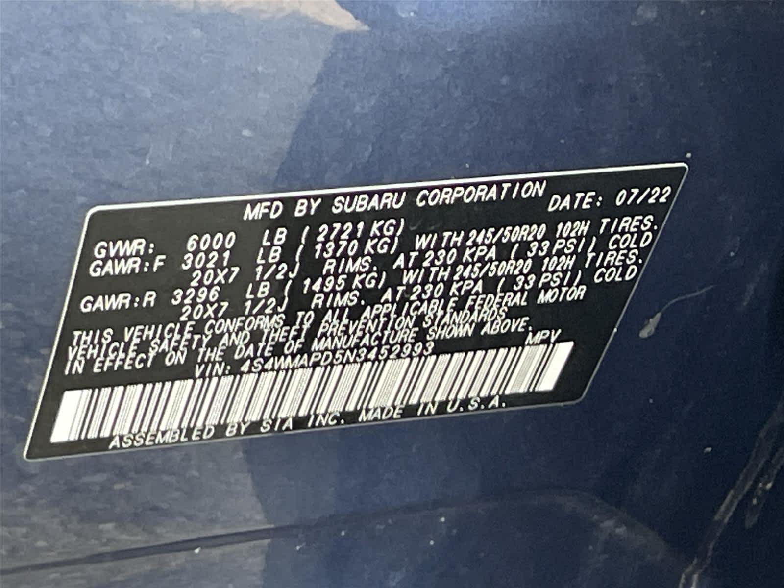 Thumbnail: 2022 Subaru Ascent - 36