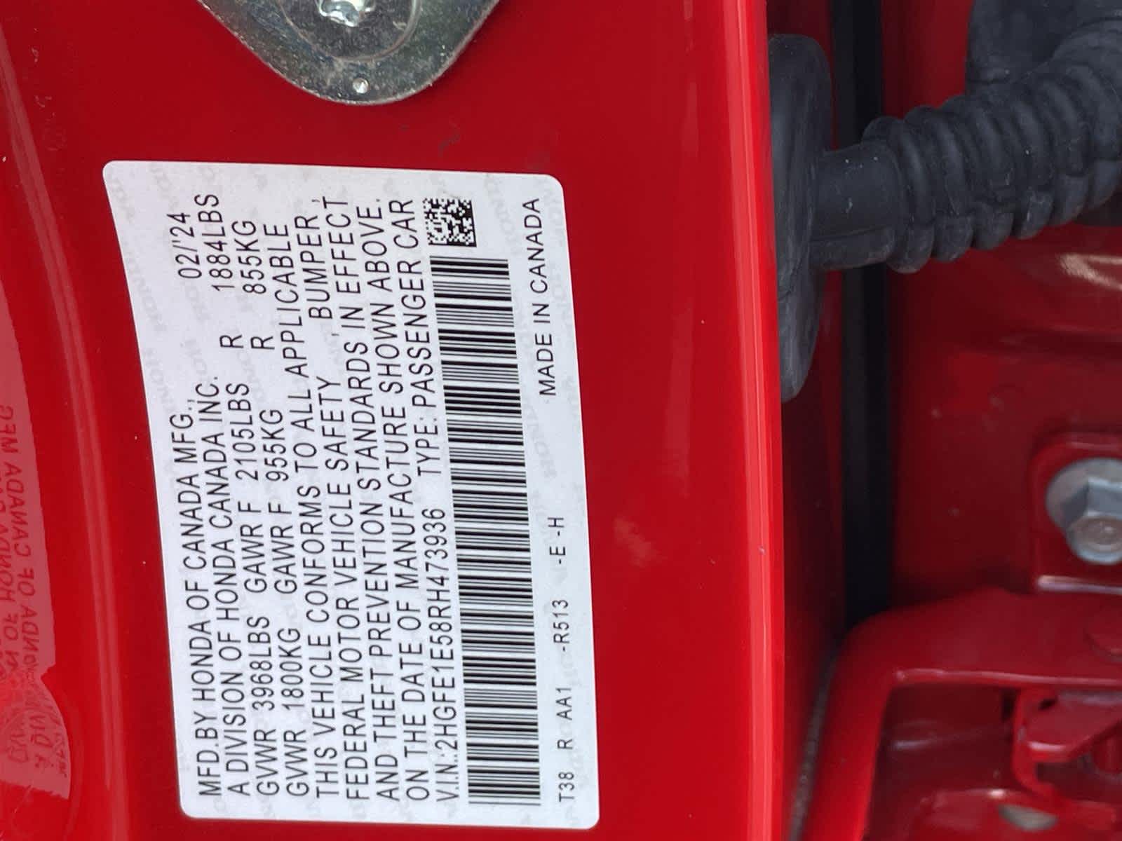 Thumbnail: 2024 Honda Civic - 32