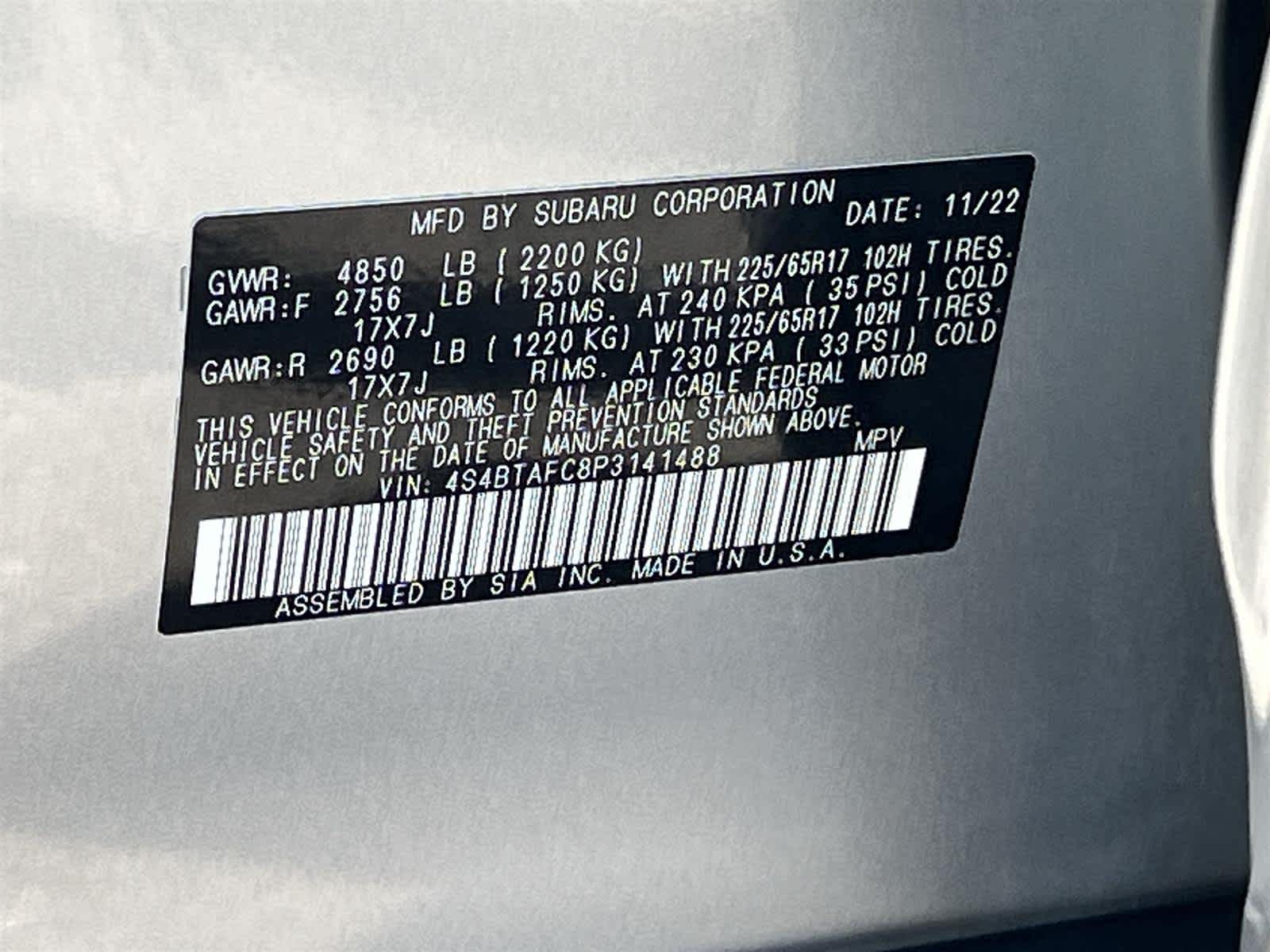 Thumbnail: 2023 Subaru Outback - 34