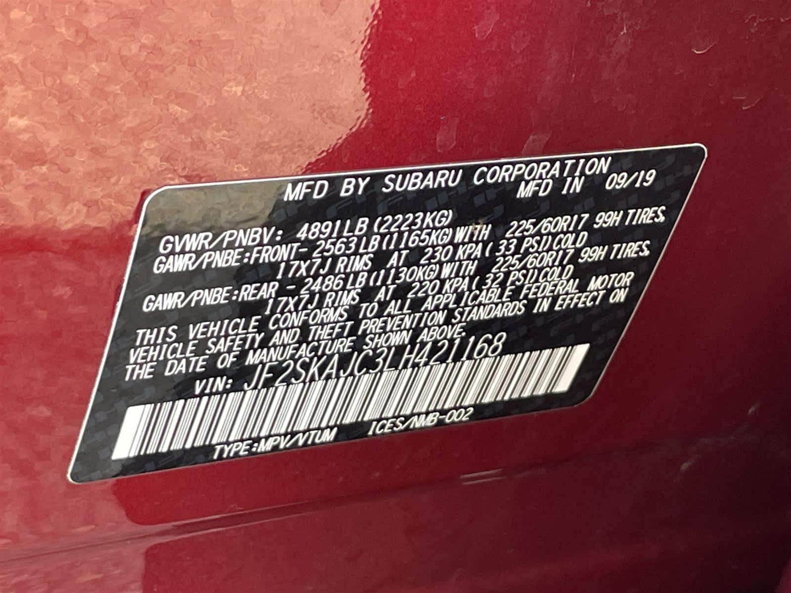 Thumbnail: 2020 Subaru Forester - 33