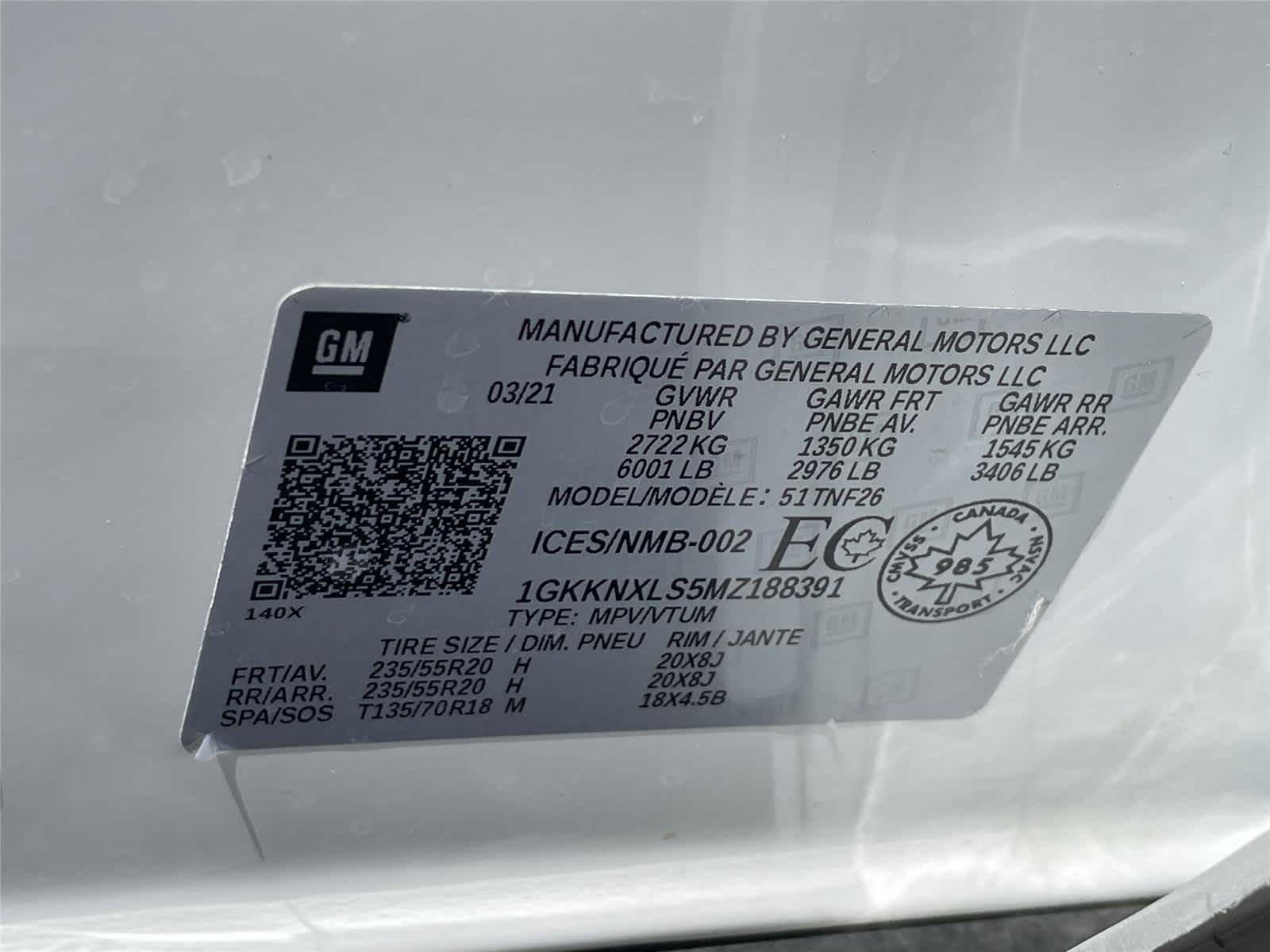 Thumbnail: 2021 GMC Acadia - 36