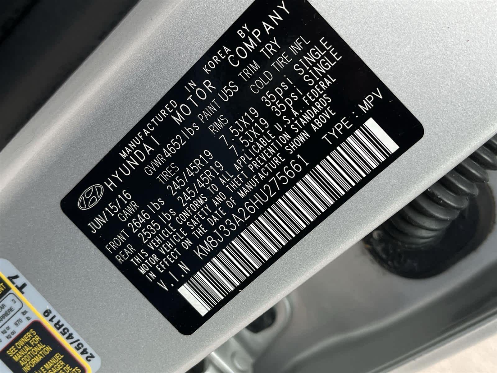 Thumbnail: 2017 Hyundai Tucson - 33