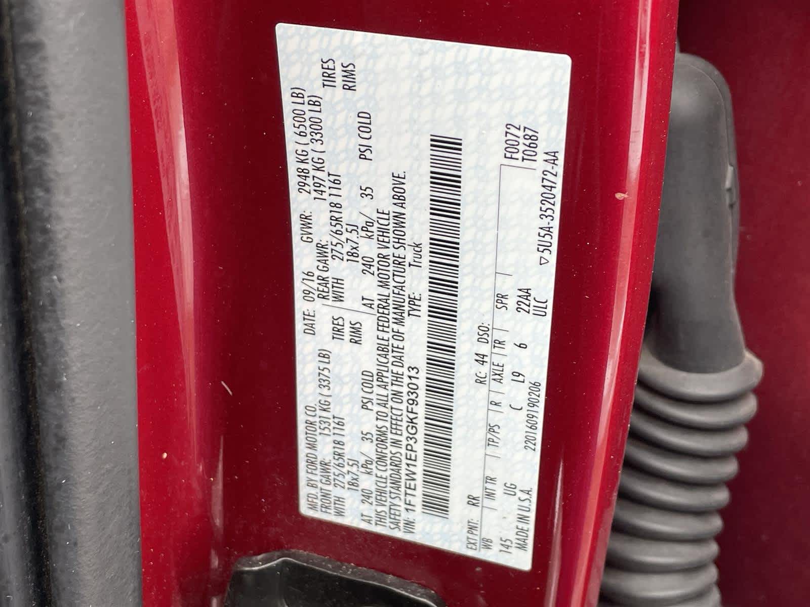 Thumbnail: 2016 Ford F-150 - 30