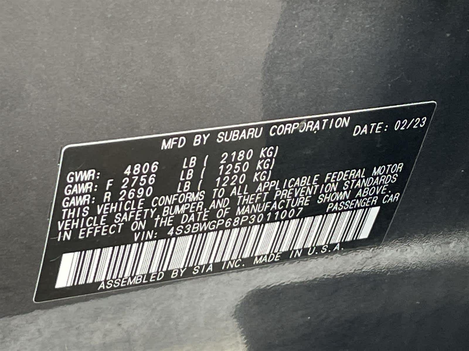 Thumbnail: 2023 Subaru Legacy - 35