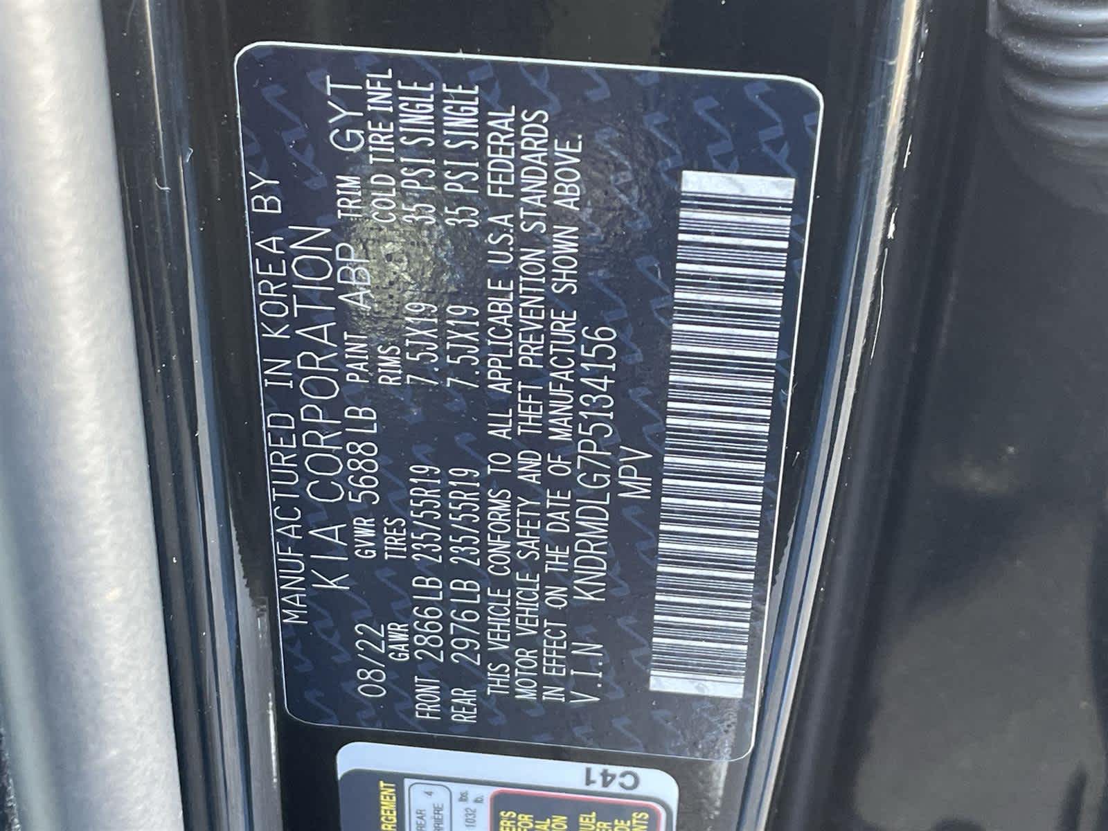 Thumbnail: 2023 Kia Sorento - 34