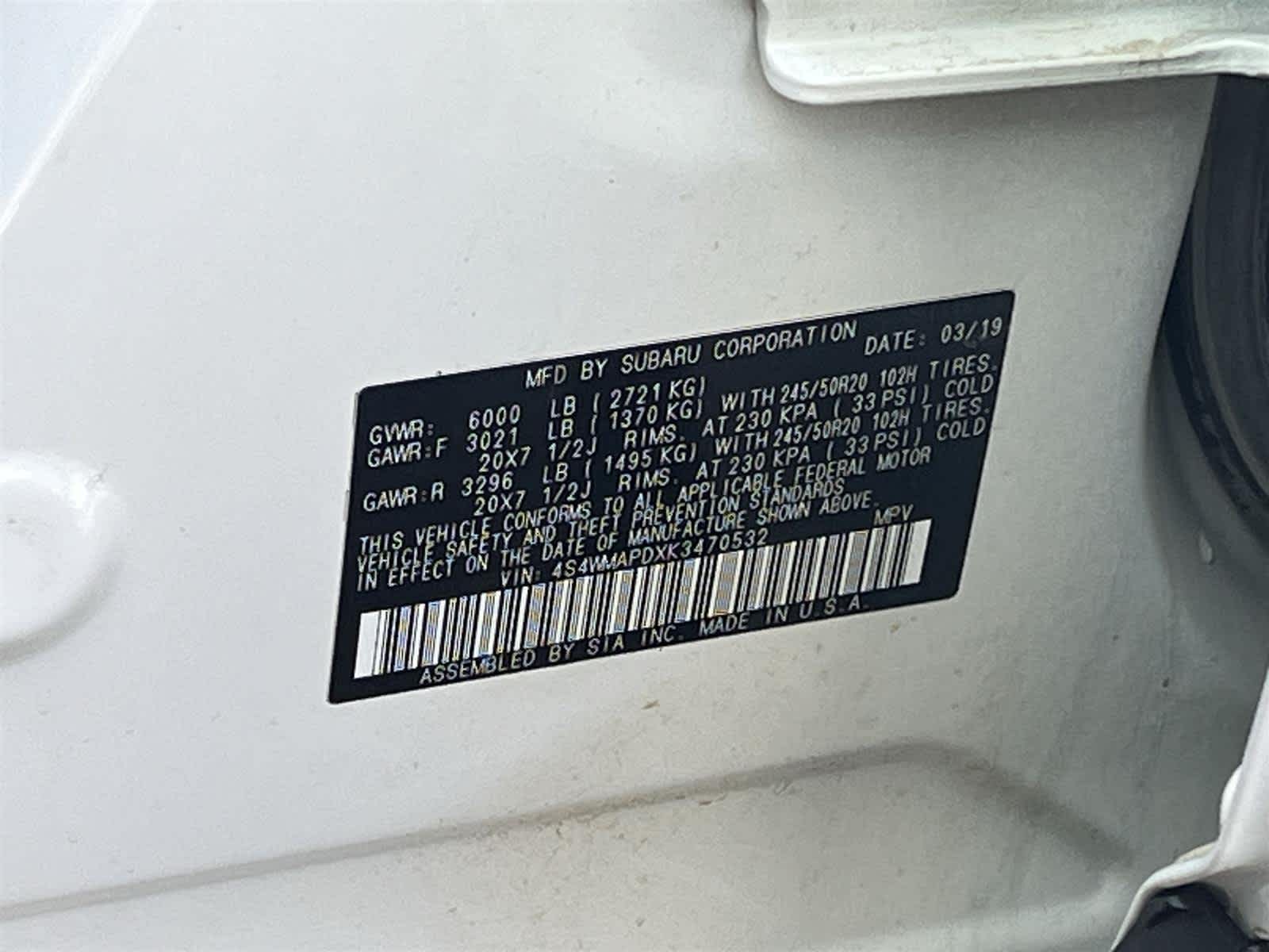 Thumbnail: 2019 Subaru Ascent - 36