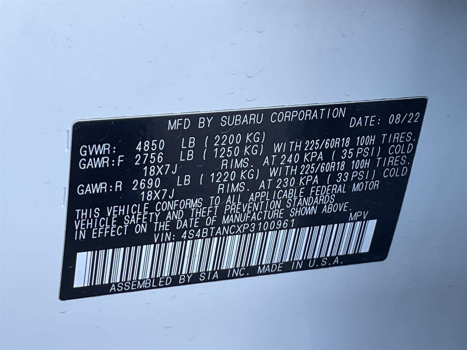 Thumbnail: 2023 Subaru Outback - 35