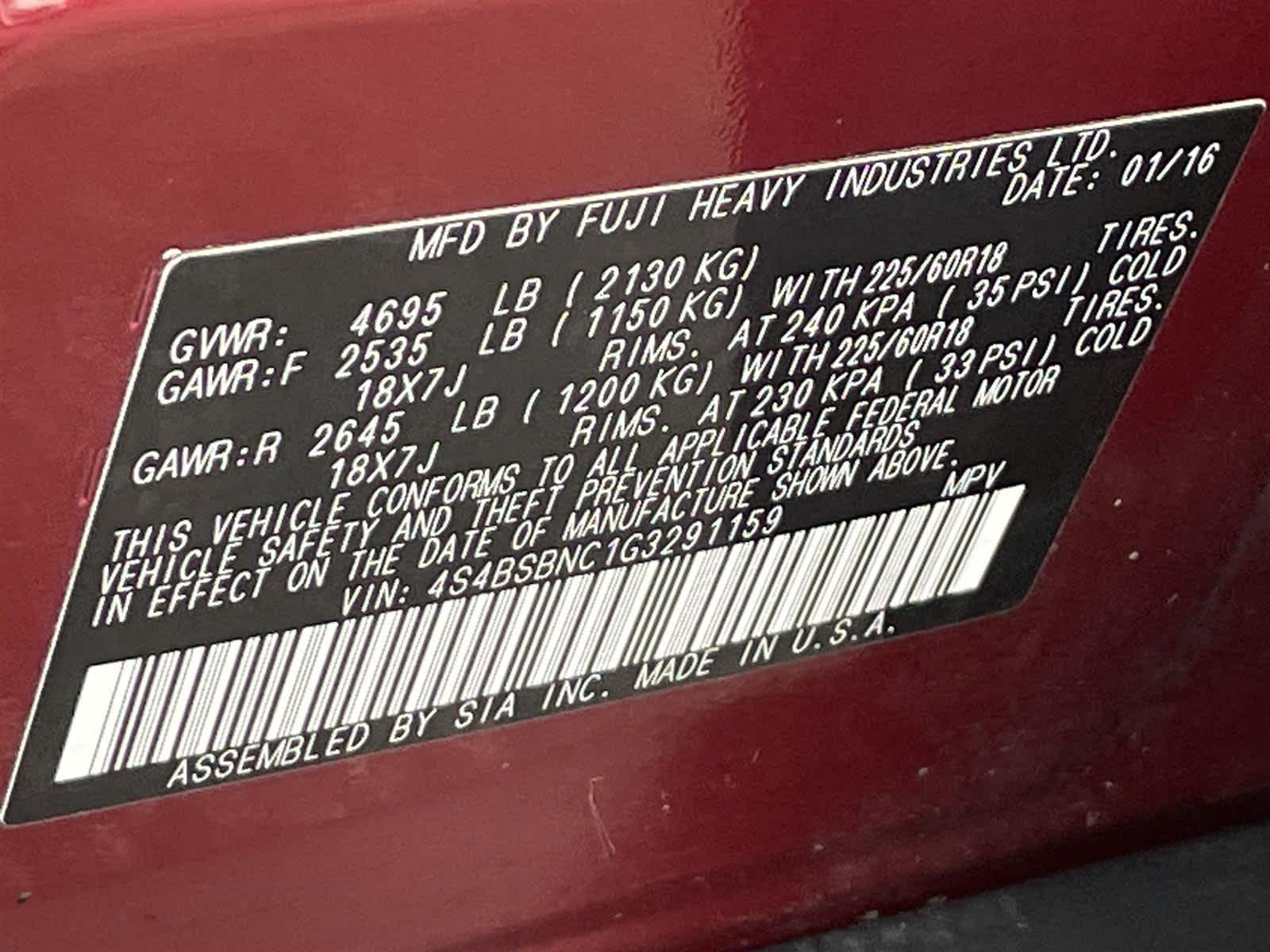 Thumbnail: 2016 Subaru Outback - 34