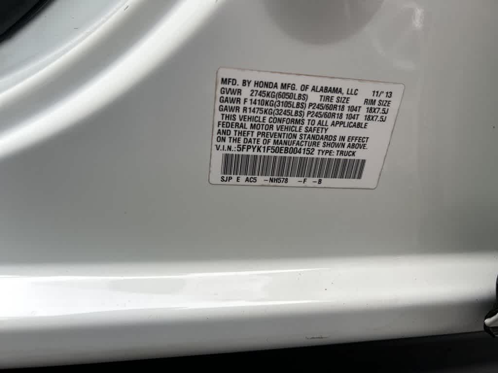 Thumbnail: 2014 Honda Ridgeline - 2