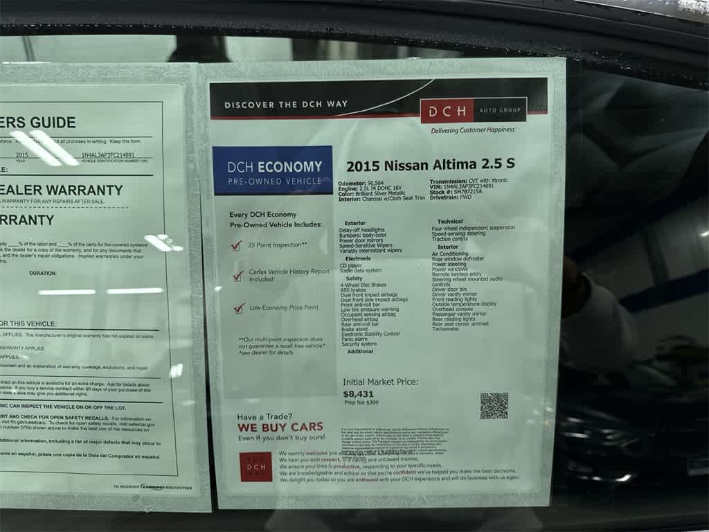 Thumbnail: 2015 Nissan Altima - 13