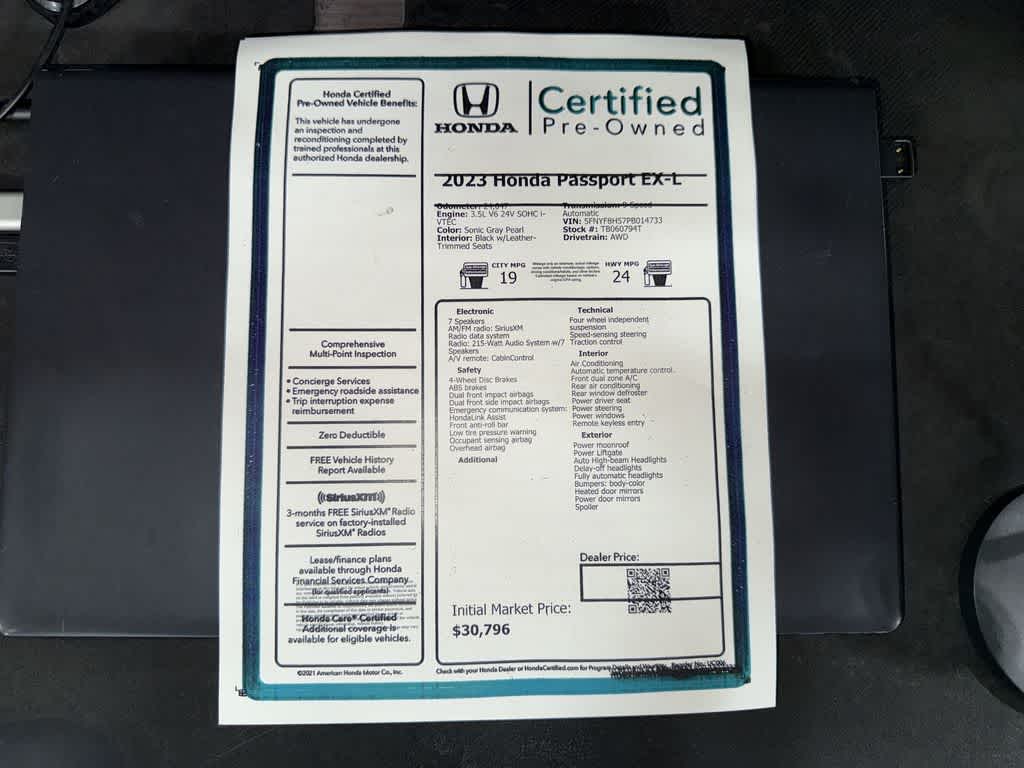 Thumbnail: 2023 Honda Passport - 13