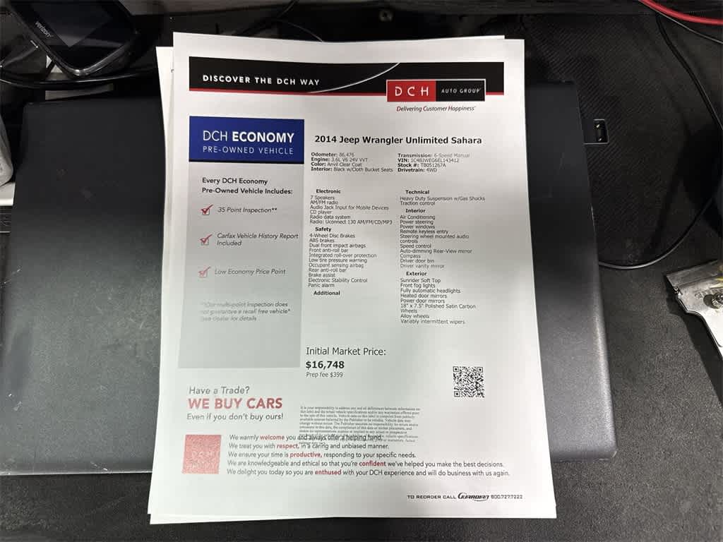 Thumbnail: 2014 Jeep Wrangler - 13