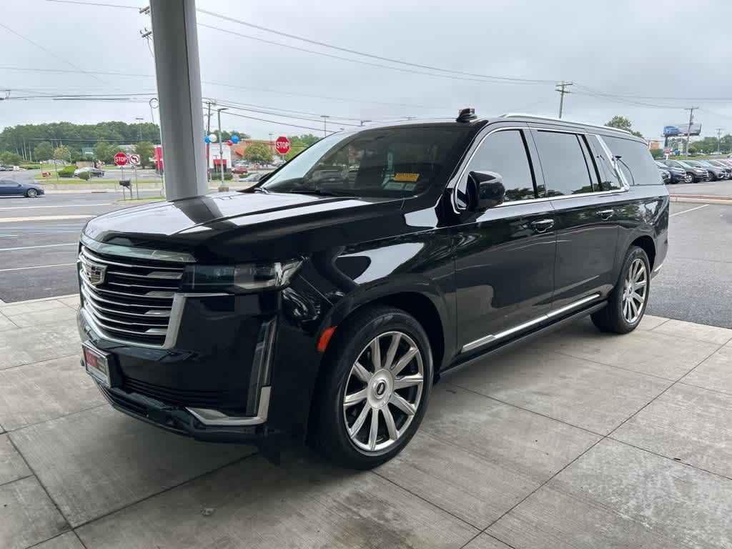 2022 Cadillac Escalade ESV Premium Luxury Platinum Hero Image