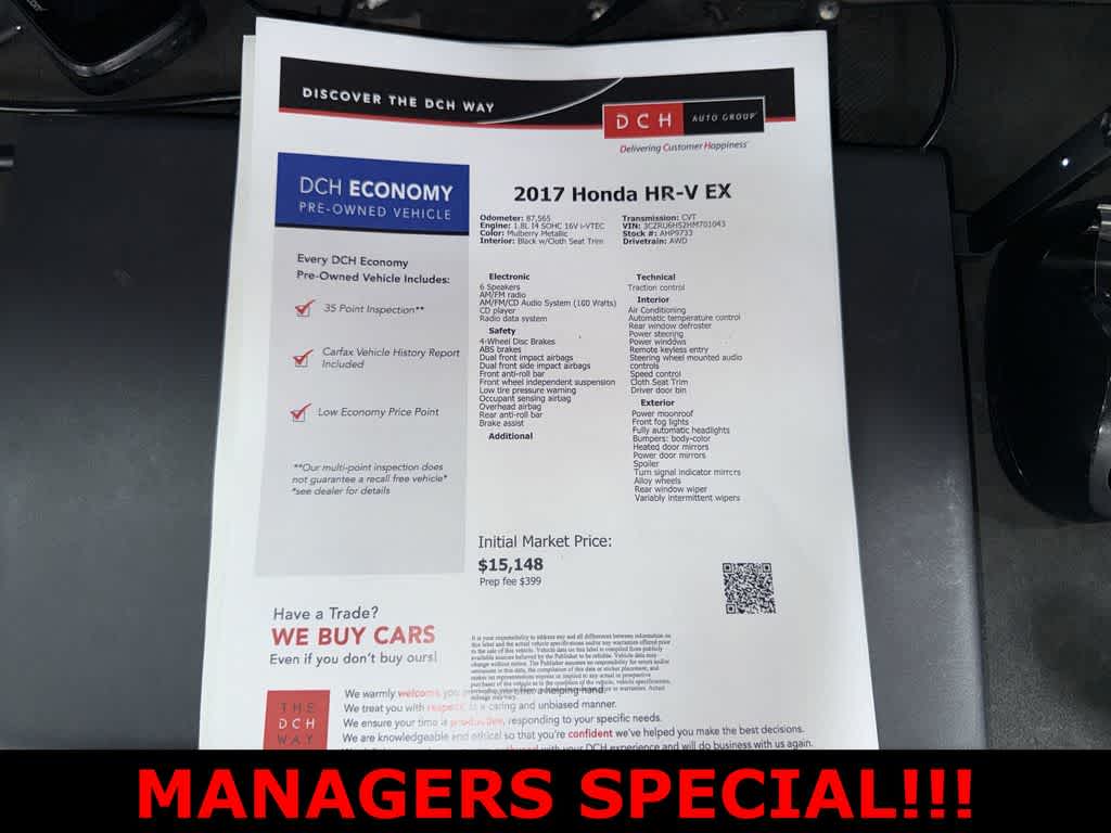 Thumbnail: 2017 Honda HR-V - 12