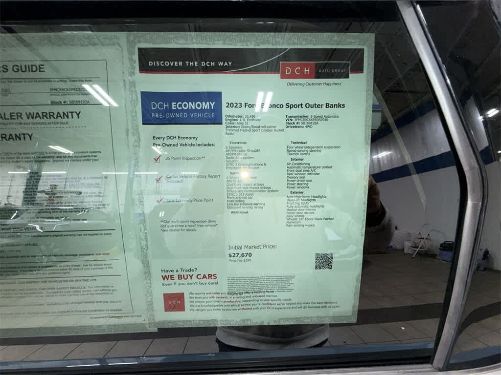 Thumbnail: 2023 Ford Bronco Sport - 13