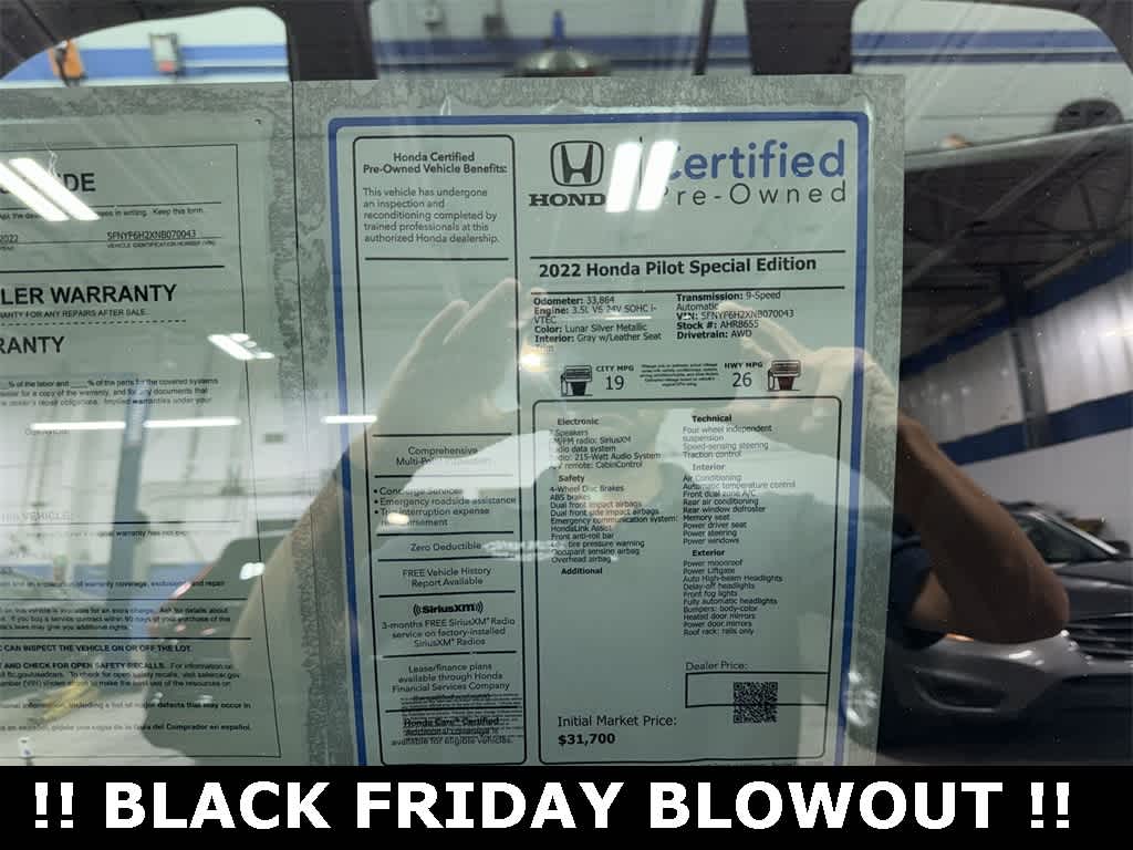 Thumbnail: 2022 Honda Pilot - 12