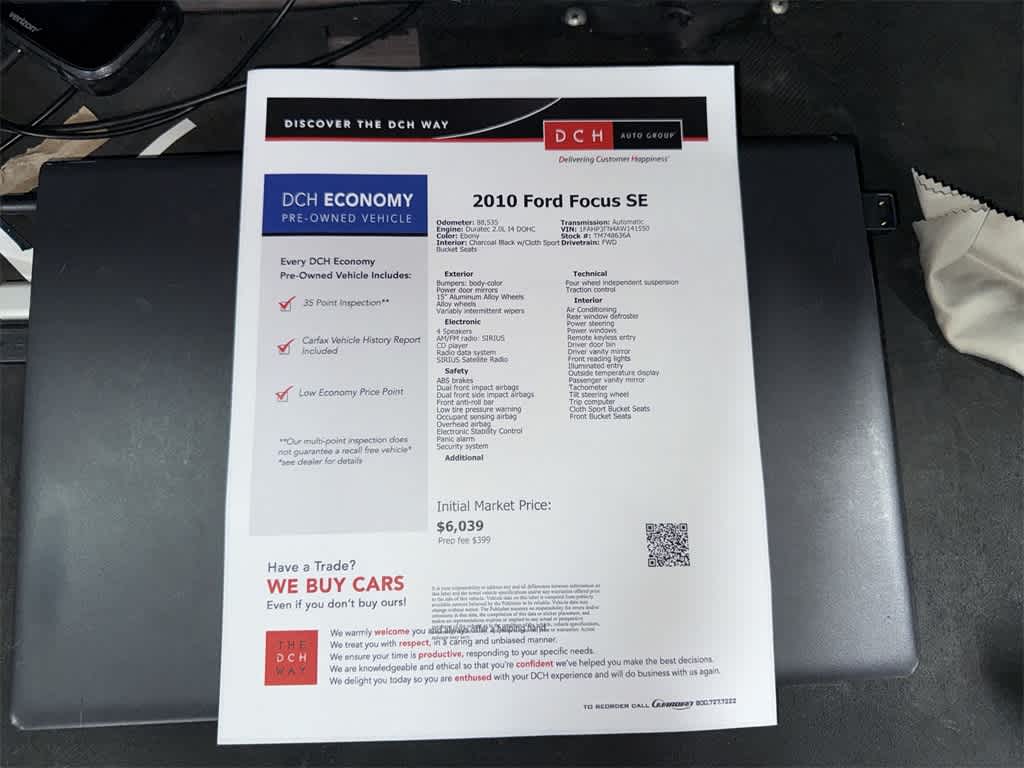 Thumbnail: 2010 Ford Focus - 13