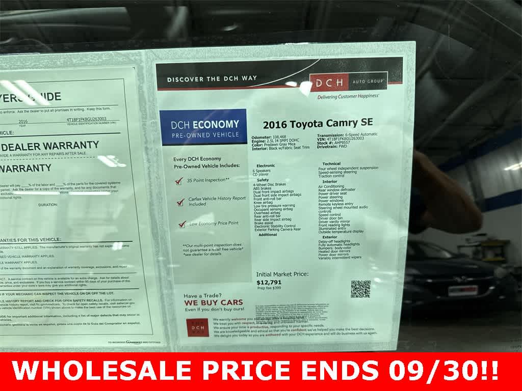 Thumbnail: 2016 Toyota Camry - 13