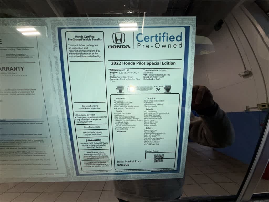 Thumbnail: 2022 Honda Pilot - 13