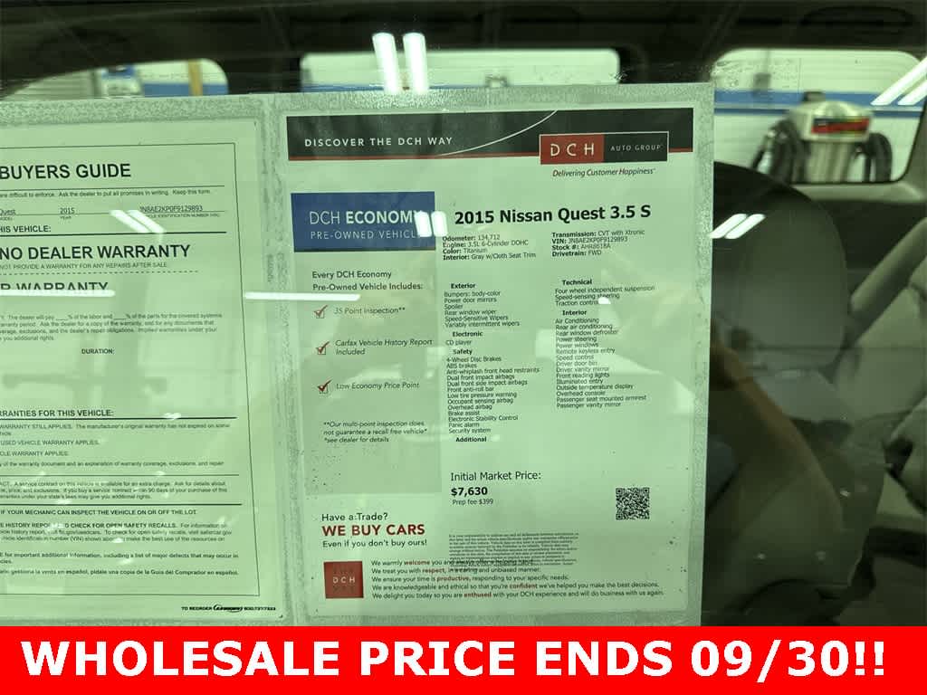 Thumbnail: 2015 Nissan Quest - 13