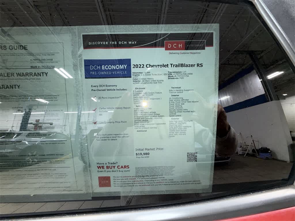 Thumbnail: 2022 Chevrolet TrailBlazer - 13