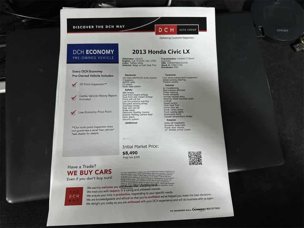 Thumbnail: 2013 Honda Civic - 13