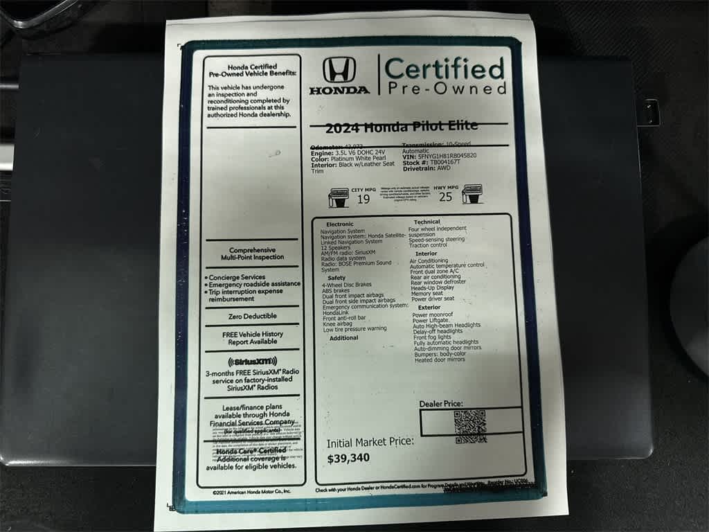 Thumbnail: 2024 Honda Pilot - 13