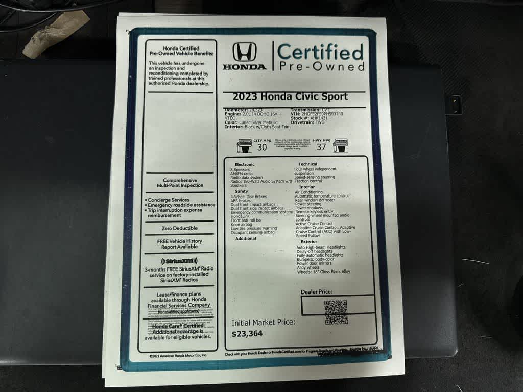 Thumbnail: 2023 Honda Civic - 13