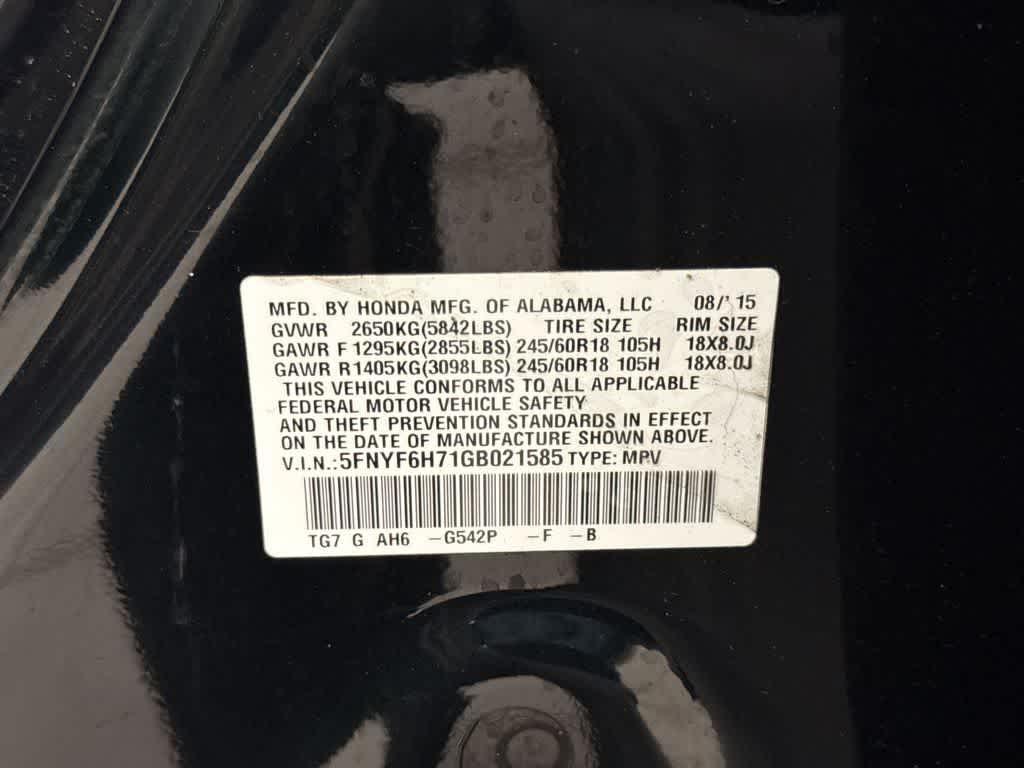 Thumbnail: 2016 Honda Pilot - 14