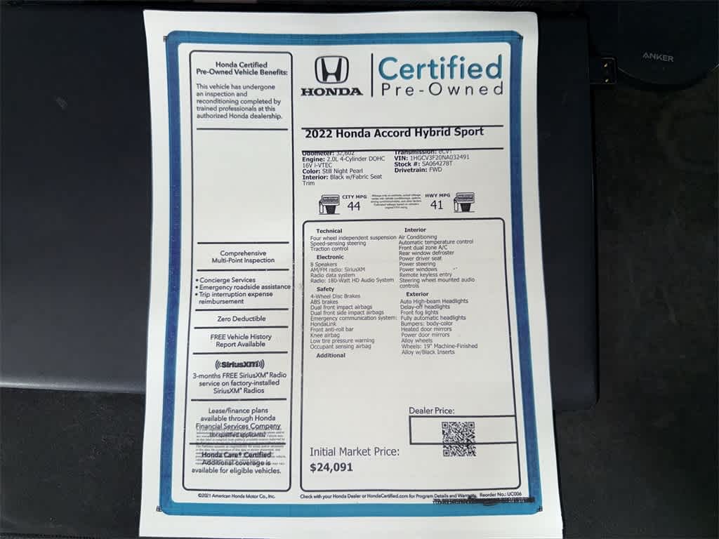 Thumbnail: 2022 Honda Accord - 12