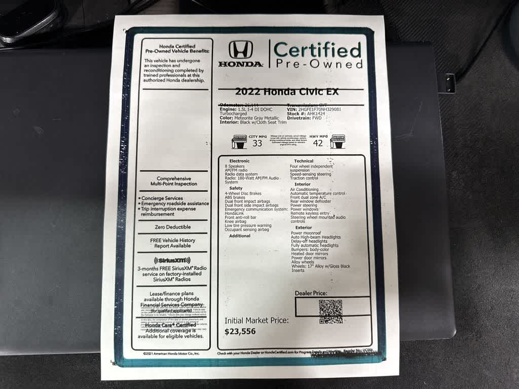 Thumbnail: 2022 Honda Civic - 13
