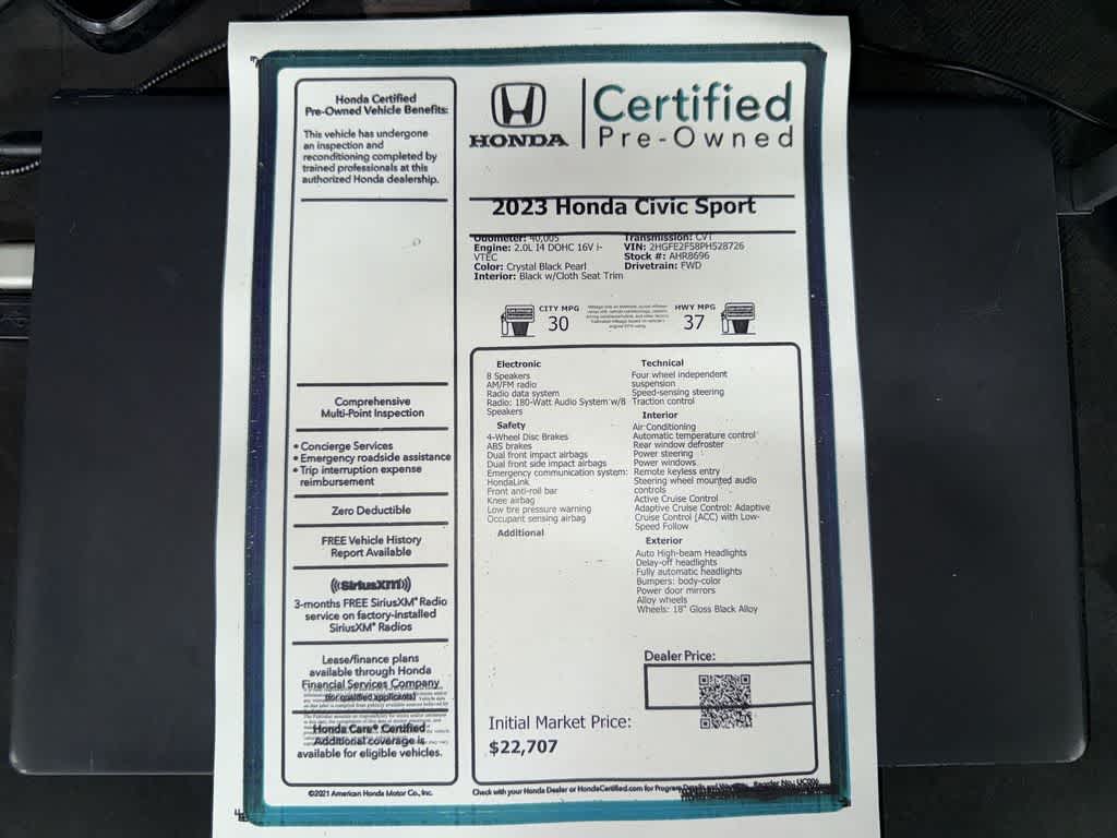 Thumbnail: 2023 Honda Civic - 12