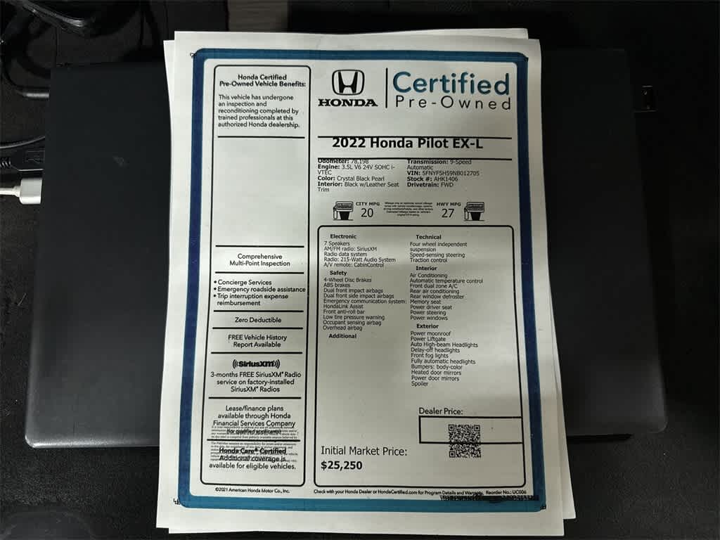 Thumbnail: 2022 Honda Pilot - 13