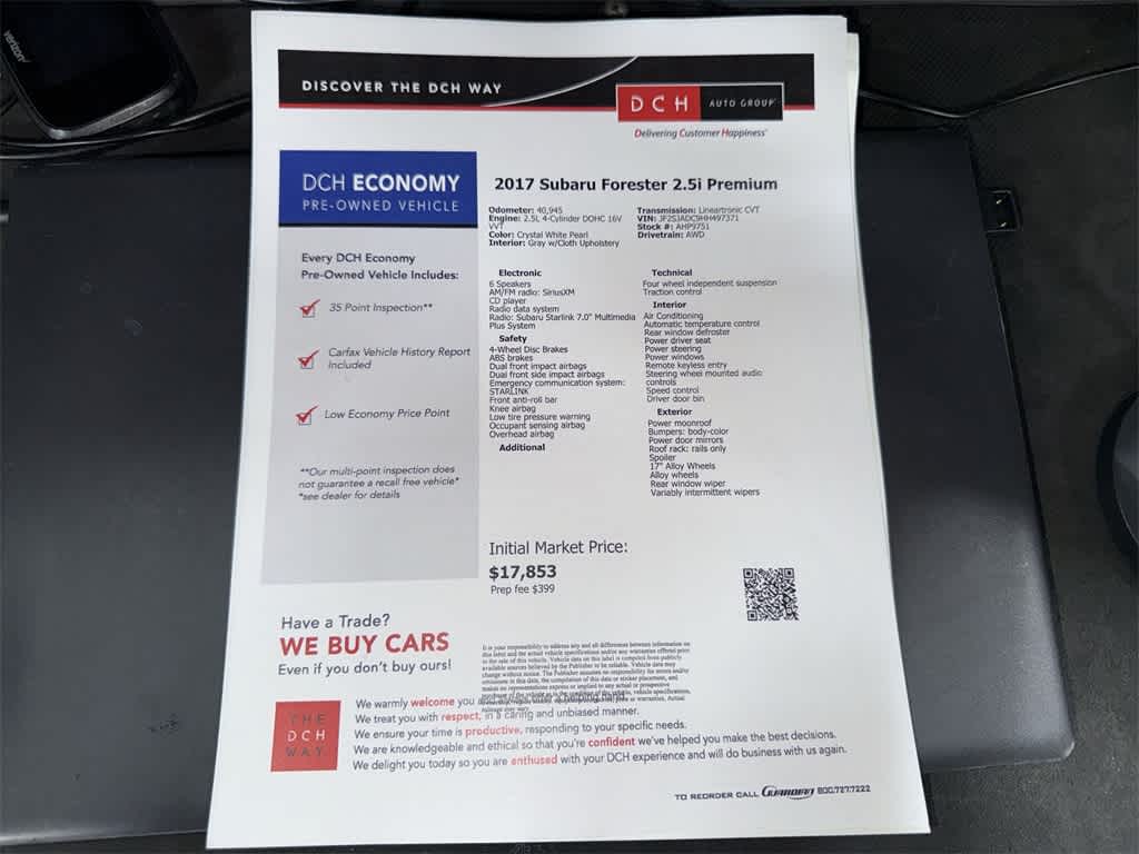 Thumbnail: 2017 Subaru Forester - 13