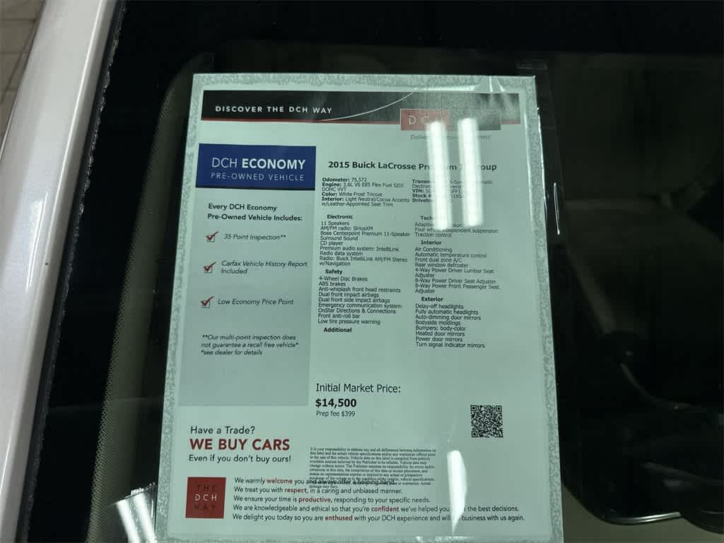 Thumbnail: 2015 Buick LaCrosse - 13