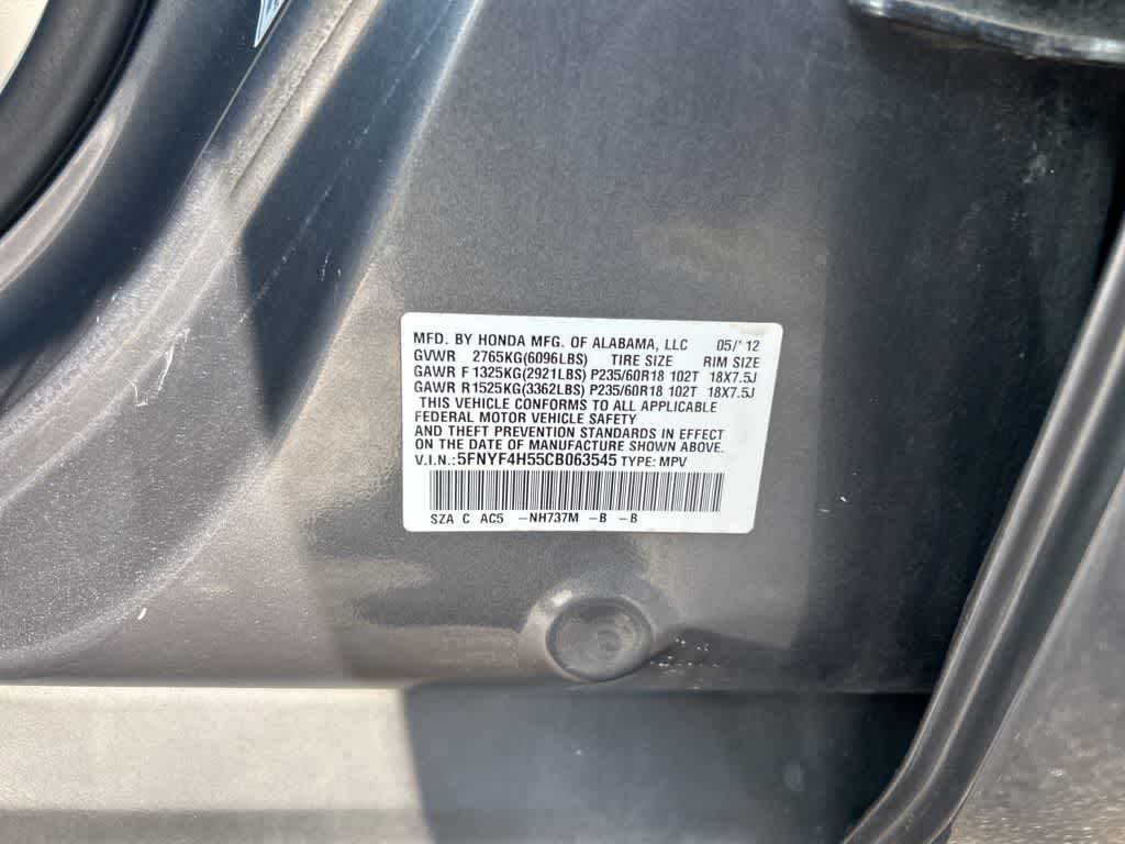 Thumbnail: 2012 Honda Pilot - 17