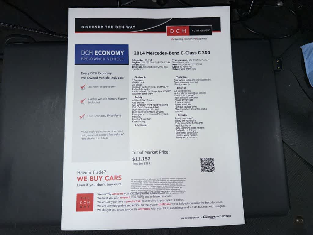 Thumbnail: 2014 Mercedes-Benz C-Class - 12