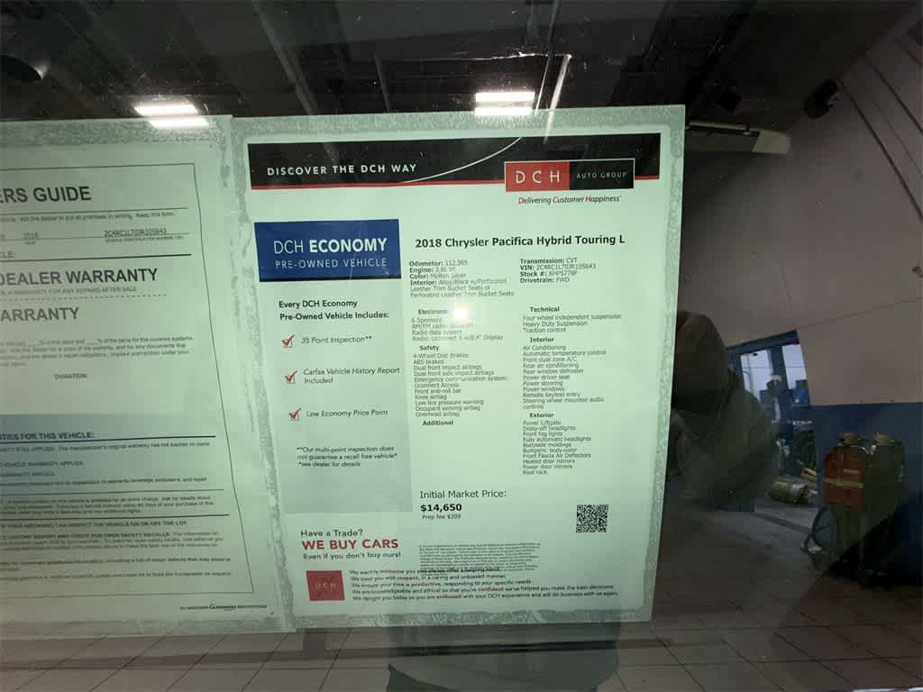 Thumbnail: 2018 Chrysler Pacifica - 13