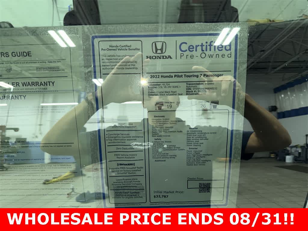 Thumbnail: 2022 Honda Pilot - 13