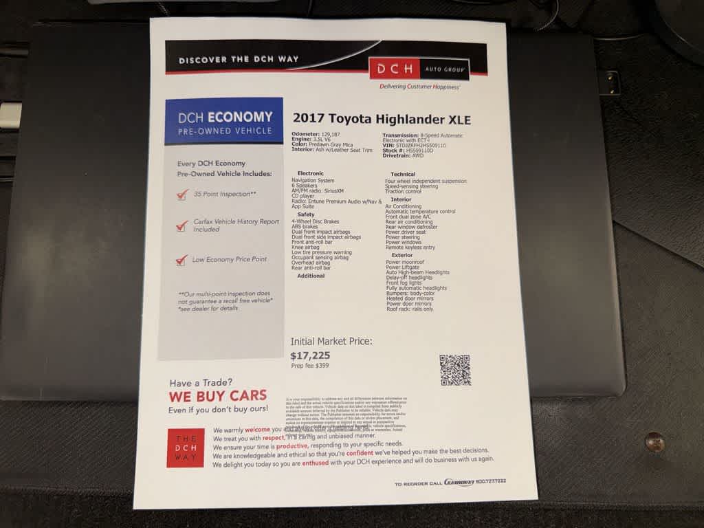 Thumbnail: 2017 Toyota Highlander - 13