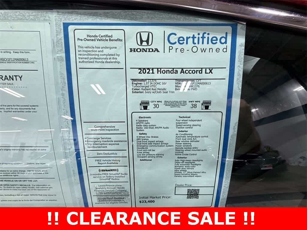 Thumbnail: 2021 Honda Accord - 13