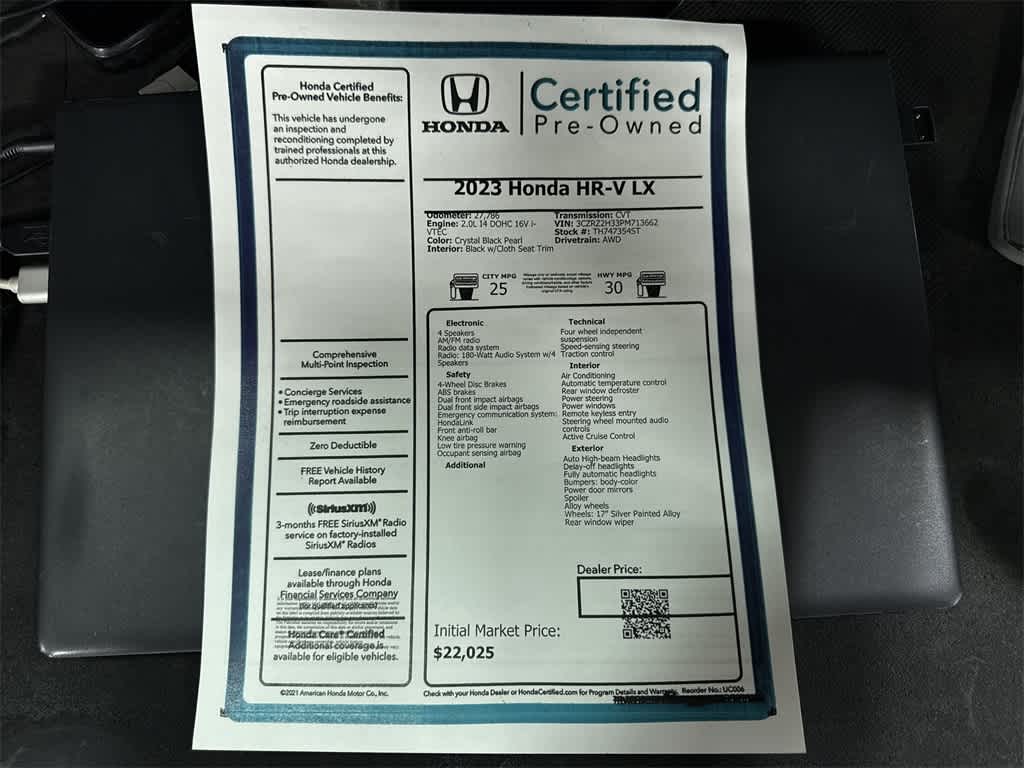 Thumbnail: 2023 Honda HR-V - 13